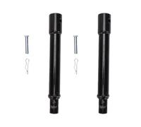 Marhynchus 2 Sets Auger Extension Rods, 3/4 Inch Shaft 20cm Length | Cast Iron Alloy Steel, Locking Pin Connection, Hole Digger Compatibility, Fence Posts and Patio Footings