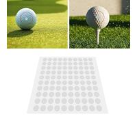 Marhynchus 2000-Piece Reflective Golf Dots Stickers, PET | 6mm Diameter, 0.2mm Thin, High-Gloss PET, for Monitors & Simulators, Low Profile No Impact on Ball Flight