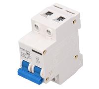 Marhynchus 2P Mini Safety High Capacity to Break the Short Protection of Photovoltaic DC12-240V 4KA for Ship Feed Systems [1 x] (16A)