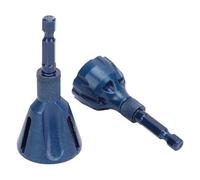 Marhynchus 2Pcs Deburring Chamfer Tool Tungsten Steel Hex Shank Deburr Tool for Metal Plastic PVC