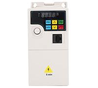Marhynchus 3 in 3 Out Inverter ABS Variable Frequency Converter 0.75KW 3PH 380V Input 3PH 0 to 380V Output 485 Communication LED Screen for Motor Speed Control