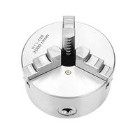 Marhynchus 3 Jaw 5inch Self Centering Lathe Chuck 125mm Diameter Compact Chuck with High Centering, Large Clamping Range for Lathe Machine Tools, Made for Woodworking Machines,