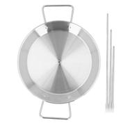 Marhynchus 304 Stainless Steel Vertical Rotisserie Skewers Al Pastor Skewer with 8 10 12in Detachable Spikes for Ovens Grills Outdoor Cooking