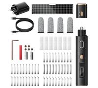 Marhynchus 40kHz Ultrasonic Cutter Pro with OLED Screen 4 LED Lights 50 Blades for 3D Prints Plastic Wood Resin Cutting Grinding Polishing (UK Plug)