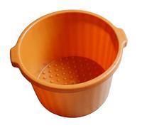 Marhynchus 41cm Plastic Foot Soaking Tub, Relaxing Foot Spa Basin with Massage Particles for Home and Salon Use
