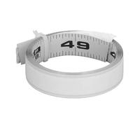 Marhynchus 4FT 48 Inch Self Adhesive Measuring Tape, Peel and Stick Tape Measure, Left Right Reading Ruler Tape for Workbench Table Saw Drafting Table, White