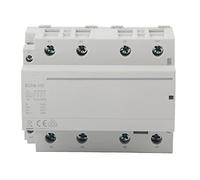 Marhynchus 4P AC Contactor, Household AC Contactor 4P 4NC 100A 50/60HZ Household DIN Rail AC Contactor Low Power Consumption, Miniature Circuit Breakers (AC230V)