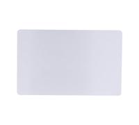 Marhynchus 50Pcs Aluminium Alloy Business Cards, Metallic Smooth Visiting Name Cards with Elegant Design, for Professional Networking and First Meet (Silver)