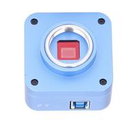 Marhynchus 8MP Microscope Camera USB3.0 Digital Microscope Camera Kit 4K 30fps Aluminum Alloy Auto and Manual Control for Industrial Inspection Lab Imaging Repair Work