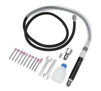 Marhynchus Air Powered Micro Die Grinder Kit One Hand Operation Engraving Tool for Metal Wood Plastic Crafting