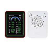 Marhynchus Air Quality Meter Indoor Air Quality Tester Air Quality Monitor 18 in 1 CO2 HCHO TVOC PM2.5 PM10 Temp Humid Detector with 2.8in HD Screen Data Storage for Home Office