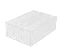 Marhynchus Amplifier Board Shell Acrylic Audio Amplifier Board Cover for XHM574 TPA3116D2 2.1 Channel High Power Setup Clear Plate Design for Audio Assembly and Repair