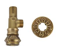 Marhynchus Angle Valve Brass Water Stop Valve Shut Off with Antique Brushed Finish for Kitchen Sink Bathroom Basin Toilet