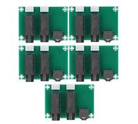 Marhynchus Audio Adapter PCB Microphone Converter Board 5Pcs 6.5 6.35 .3 to 2.54 Mic Adapter Module Set for Microphone Transfer Conversion Recording Repair Audio Use