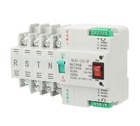 Marhynchus Automatic Transfer Switch, 4P, AC 400V, Dual Power, 63/80/100A for Residential and Commercial Use (100A)