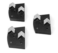 Marhynchus Black Grinding Block Introduction of 2 Teeth Concrete Accessories, 3 -piece Grin Grin Block 16#, Suitable for All Concrete Grilles
