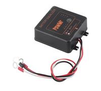 Marhynchus Black Solar System Balance Batter with Reverse Connection Protection 2 X 12 V - Maintenance for Energy Supply for Energy Supply Maintains Battery Life.