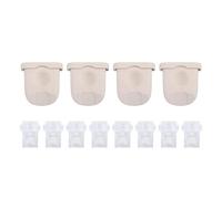 Marhynchus Breast Pump Replacement Parts Kit, 4Pcs Duckbill Valves 10Pcs Flange Inserts 2pcs Membrane Diaphragm for Breast Pump