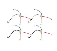Marhynchus Ceiling Fan Light Switch Replacement Lamp Pull Chain Switch with 3 Wire 125V for Ceiling Fan Light Fixtures Lamp Chandelier Wall Sconce (Gold)