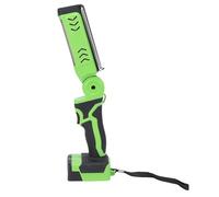 Marhynchus Cordless LED Work Light, 2400lm 2 Brightness Levels Portable Flashlight with Red Strobe SOS Mode and USB Charging for Camping Workshop Garage Car Repair