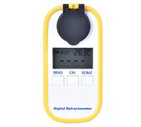 Marhynchus Digital Coffee Concentration Meter, Plastic Coffee Brix Tool with Dual Scale TDS Brix 0.01 Resolution IP65 for Home Kitchens Shops Fruit Milk Tea Testing