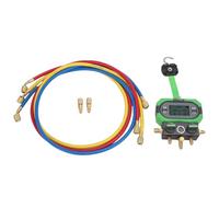 Marhynchus Digital Manifold Pressure Tester, Copper Hoses Included
