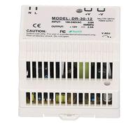 Marhynchus DIN Rail Power Supply ABS Switching Power Supply 12V 2A 24W LED Indicator Wide Input 100 to 240VAC for Electric Control Cabinet Distribution Box Industrial Panel Use (DR-30-12)