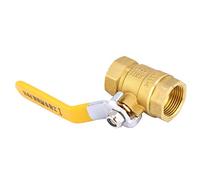 Marhynchus DN20 Brass Shut-Off Valve, Female G3/4 Thread | Pipeline regulation, 59-1 brass body, one-piece cast enclosure, stainless steel lock nut, water supply shutdown