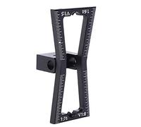 Marhynchus Dovetail Marker with Accurate Scales, HighQuality Aluminum Alloy Construction - for Plate Splicing and Crack Repair in Woodworking - 1:5/1:6/:7/:8mm Measuring Range