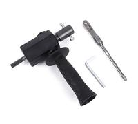 Marhynchus Drill to Hammer Adapter Hammer Drill Conversion Head Electric Drill to Hammer Converter with Negative Grinding Design for Glass Cast Metal Brick Stone Concrete