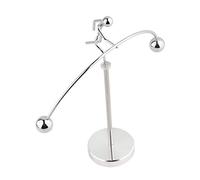Marhynchus Dynamic Balancing Pendulum Swing Pendulum Metal Iron Weightlifting Desk Toy 360° Rotation Stress Relief for Home Office Decor Art