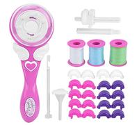 Marhynchus Electric Braid DIY Hair Styler Braider Styling Tools Hair Braiding Device for Little Girls with Transparent Cover (Standard configuration of hair braider)