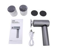 Marhynchus Electric Foot File Callus Remover Rechargeable Foot Grinder with 3 Speeds 2600mAh Battery 60 Sanding Pads for Dead Skin Cracked Heels Pedicure