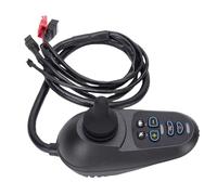 Marhynchus Electric Wheelchair Joystick Controller Electric Wheelchair Power Controller Electric Wheel Chair Controller 50A Hall Rocker with Brake Connector with EABS Ramp Hold AI