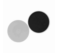 Marhynchus Exercise Sliding Gliding Disc Full Body Workout Slider for Athletic Conditioning, 2PCS Sliding Gliding Discs ABS (Gray)