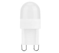 Marhynchus G9 LED Bulb 1.5W Warm White 150LM 50000H Flicker-Free Eye-Caring Light with Ceramic PC Material for Chandelier Ceiling Fan Wall Lamp