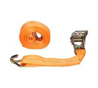 Marhynchus Heavy Duty Polyester Ratchet Strap, Stainless Steel Buckle, 9.8ft Tie Down for Trucks, Luggage and Furniture (#4)