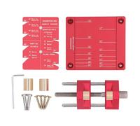 Marhynchus Honing Guide System Chisel Sharpening Kit Sharpening Holder Angle Fixture for Woodworking Chisels and Planes 5/32 to 3 Inch with Easy Angle Setting and Aluminum Alloy