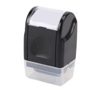 Marhynchus Identity Theft Protection Roller Stamp ID Protector Ink Roller Security Stamp with 3 Replaceable Refills for Concealing Personal Info Bank Statements Checks