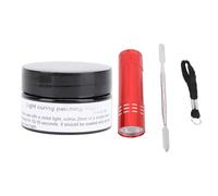 Marhynchus Light Curing Putty 50g Fast Curing Repair Filler Kit Light Clay for 3D Prints Models Crafts Nails with Advanced Curing Light Scraper