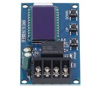 Marhynchus Lithium Battery Charge Control Module PCB Digital Overcharge Protection Switch DC6 to 60V 10A LCD Voltage Controller for Various Lithium Batteries Charging Systems