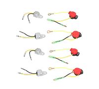 Marhynchus Low Oil Alert Sensor, ABS Engine Stop Switch 8 Pack, Wide Compatibility Control for GX120 GX160 GX200 GX240 GX270 GX340 GX390 Engines, for Generator Users