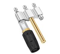 Marhynchus M5 Twist Nozzle High Pressure Twist Nozzle Adjustable Downstream Soft Wash 3-7 GPM 1/4 Inch Stainless Steel Brass with 1000-4050 PSI for Pressure Washer Accessories