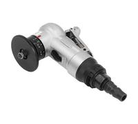 Marhynchus Mini Pneumatic Chamfering Machine Handheld Air Chamfer Tool 45 Degree Beveling Deburring Trimming with Tungsten Steel Double Cutter Heads for Mold Corner and Round Hole Chamfering