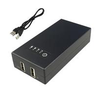 Marhynchus Mini UPS, Portable 5200mAh Uninterruptible Power Supply with Short Circuit Protecting for Router Modem Security Camera Smartphone