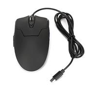 Marhynchus Mouse with Ergonomic Cable Type C with Blue Retroiluminated Multimedia Keys for the Study of the Game Office