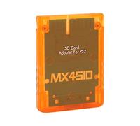 Marhynchus MX4SIO SIO2SD Micro Storage Card Adapter Stable ABS Card Reader for OPL Development Stage Users (Transparent Orange)