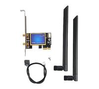 Marhynchus PCIE WiFi Card Wireless Network Adapter Desktop WiFi Card 1200Mbps Dual Band 2.4GHz 5GHz 4.0 with High Gain Antennas for 7 8 10 PCIE 1X 4X 16X Slot Computers