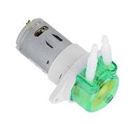 Marhynchus Peristaltic Mini Cc Fluid Pump, Long Life Material, Global Irrigation, 3 X 5 Mm Pump Tube, Transparent Silicone Tube (DC12V)