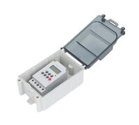 Marhynchus Pool Pump Timer, Outdoor Digital Timer Box with Built in Battery for 3 Years Settings Retention 25A 28 On Off Programs, IP67 for Pool Pump Water Heater, Outdoor Lights